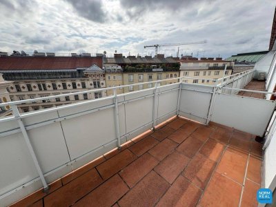 Dachgeschosswohnung mit Terrasse Nähe Oper
