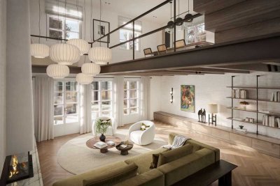 Wohnen am Nymphenburger Schloss: Exklusive Altbauvilla für höchste Ansprüche