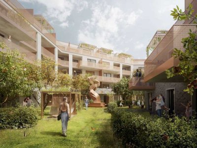 Wohntraum mit viel Grün: großzügige &  sonnige 4 Zimmer mit zwei Balkonen im 1. OG