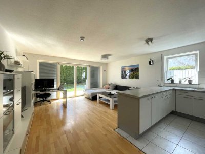 Exklusive 2-Zimmer-Wohnung mit Garten und Einbauküche in Landsberg am Lech -zentral&ruhig)