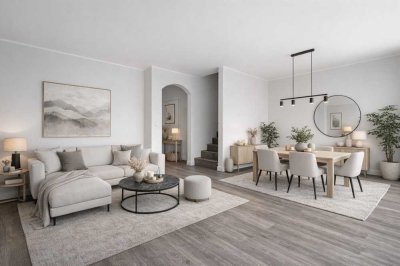 Raumwunder für Familien – Reihenendhaus mit Garage und Wohlfühlgarten