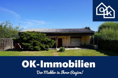Wolmirstedt – Wochenendgrundstück mit Doppelbungalow in ruhiger Lage