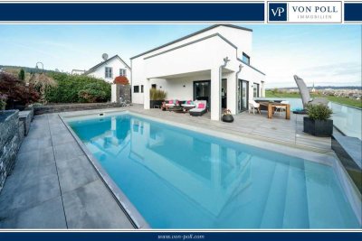 Highend-Villa von 2015 mit stylischer Ästhetik und technischen Finessen
