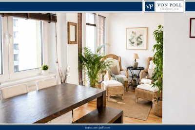 Moderne Dachgeschoss-Maisonette mit Wintergarten in gesuchter Lage