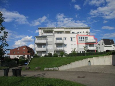 Neuwertige 3-Zi.-ETW mit TG-Stellplatz in ruhiger, beliebter Wohnlage von Aalen-Hofherrnweiler