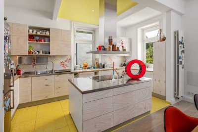 Idyllische 5 Zi-Wohnung in Eimsbüttel mit Veranda + Garten von Privat