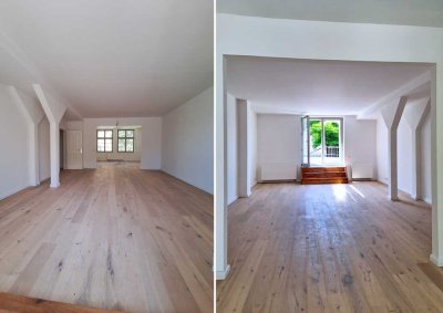 Traumhafte 4-Raum Wohnung mit großer Dachterrasse