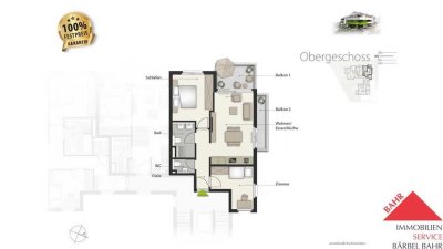 Ruhiges Wohnen im Alter!