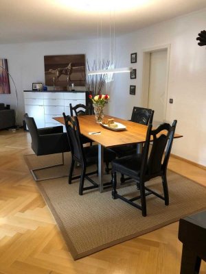 Provisionsfrei - Schönstes Isarhochufer: Lichtdurchflutete 5-Zimmer-Wohnung in München-Harlaching
