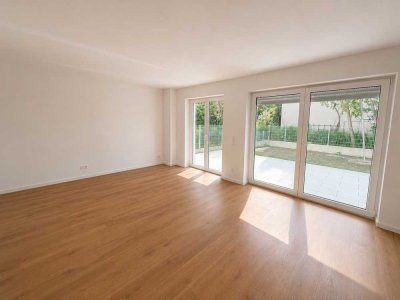 2-Zimmer Erdgeschoss-Wohnung IN-Süd m. Garten und großer Terrasse