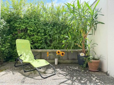 Ulm-Wiblingen gemütliche 3-Zi.-Wo. im Hochparterre mit sonniger Terrasse, EBK und ST *SOFORT FREI*