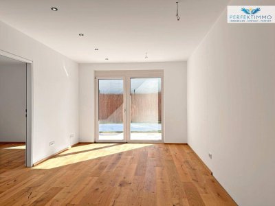 Großartige 2-Zimmer-Neubauwohnung mit Terrasse und Garten - sofort verfügbar!