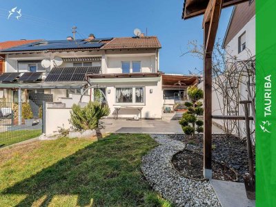 +++Moderne Doppelhaushälfte mit eigener Sauna, Garten & Carport in zentraler Lage+++