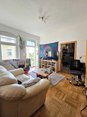 Ruhige 2-Zimmer-Whg. mit Süd-Balkon und Blick ins Grüne