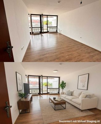 Bezugsfreie 3 Zimmer Wohnung mit Sonniger Südterrasse