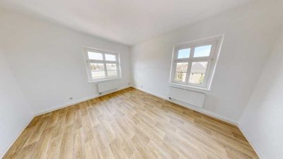 3-Raum-Altbauwohnung mit Tageslichtbad