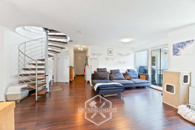 Sanierte 3,5-Zimmer-Maisonettewohnung mit Balkon