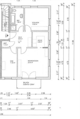 Perfekte Lage - 3-Zimmer-Wohung mit Balkon und Garage in Taufkirchen (Vils)