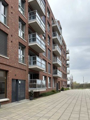 TOP moderne 2-Zimmer-Wohnung mit EBK und Balkon in der Überseestadt