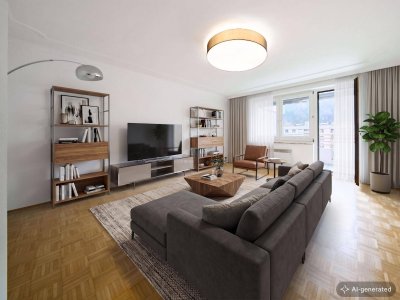 Geräumige 4 Zimmer Wohnung in ruhiger Lage