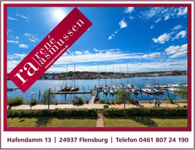 ASMUSSEN IMMOBILIEN - Seltene Gelegenheit – Stilvolle Eigentumswohnung mit Panorama-Fördeblick
