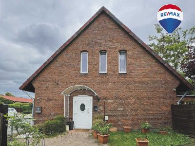 Vermietete Doppelhaushälfte mit Scheune