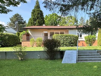 Haus mit Garten und Fernblick in absoluter Ruhelage