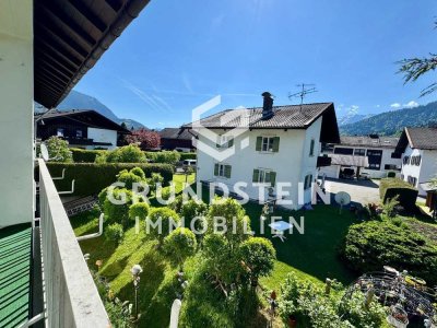 3-Zimmer-Wohnung in Garmisch-Partenkirchen mit herrlichem Bergblick