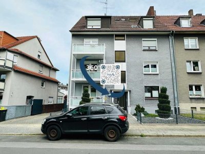 Mehrfamilienhaus mit Balkonen und Garagen in Essen-Altendorf