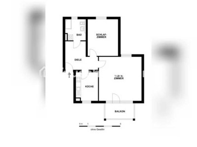 Tauschwohnung: Sanierte 2-Zimmer-Whg mit Balkon und Tiefgarage