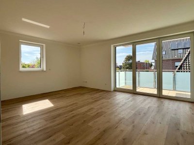 Moderne 3-Zimmer-Wohnung im 1. OG mit Balkon in Hude, Energieeffizienz KfW55