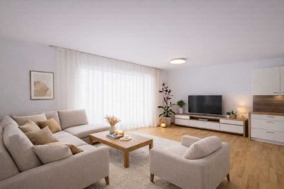 Moderne 2-Zimmer-Wohnung mit Loggia/Terrasse