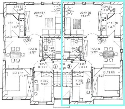 Helle, frisch renovierte 4-Zimmer Wohnung in ruhiger Lage, mit barrierefreiem Zugang und Stellplatz