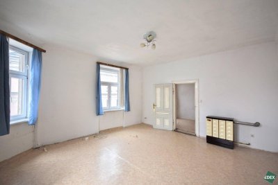 Sanierungsbedürftig: 2-Zimmer Altbauwohnung in ruhiger Lage in Favoriten