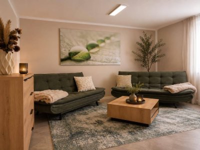 Traumhafte Ferienwohnung am Techelsberg mit großem Garten