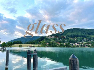 Exklusive Obergeschosswohnung mit Sichtdachstuhl, Kamin und Südterrasse in Rottach-Egern