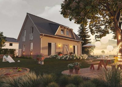 Landhaus 142 massiv gebaut, Preis inkl. Grundstück