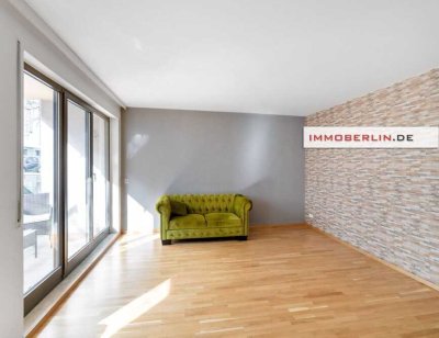 IMMOBERLIN.DE - Komfortable Wohnung mit ruhiger Südwestloggia nahe WISTA & Flughafen BER