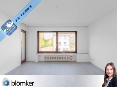 Blömker! Renovierte 3,5-Raum Wohnung in zentraler Lage in Gladbeck-Zweckel mit Loggia!