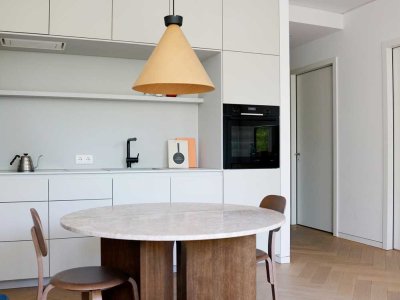 Stilvolle 2-Raum-Wohnung mit luxuriöser Innenausstattung mit Einbauküche in Berlin Prenzlauer Berg