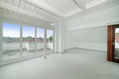 Dachgeschoss-Feeling mit Stil: 2-Zimmer-Wohnung mit Galerie & 2 Terrassen