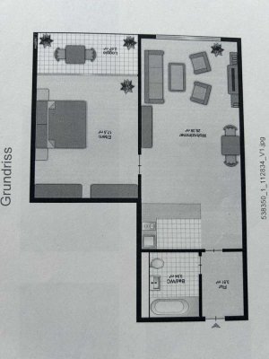 Geschmackvolle 2-Raum-Wohnung mit Einbauküche in Liederbach am Taunus