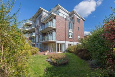 Großzügige 4-Zimmer-Erdgeschosswohnung mit Terrasse und TG-Stellplatz in ruhiger Lage von Rendsburg