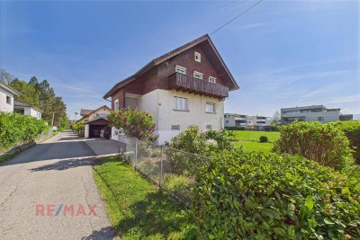 Renovierungsbedürftiges Einfamilienhaus auf attraktivem Grundstück in Hard