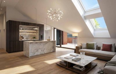 Letzte Dachgeschosswohnung – ein ganzes Stockwerk mit unverbaubarem Nordkettenblick