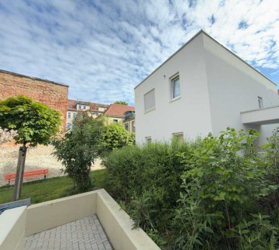 Modernes Hinterhaus in Leipzig-Schleußig