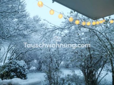 Tauschwohnung: Klein aber fein mit eigenem Garten