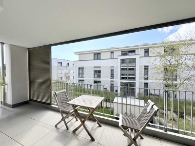 Neubau-Highlight: Helle 3-Zimmer-Wohnung mit zwei Bädern & sonniger Terrasse!