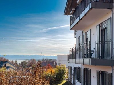 Terrassenwohnung mit See- und Bergblick in Tutzing