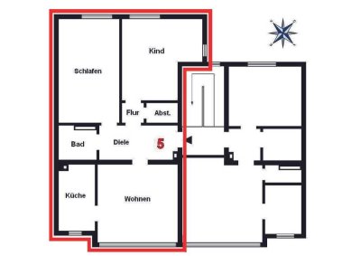 .Kapitalanlage / Eigenbedarf: 3-Zi-Wohnung, Düsseldorf-Rath * Direkt vom Eigentümer * Provisionsfrei